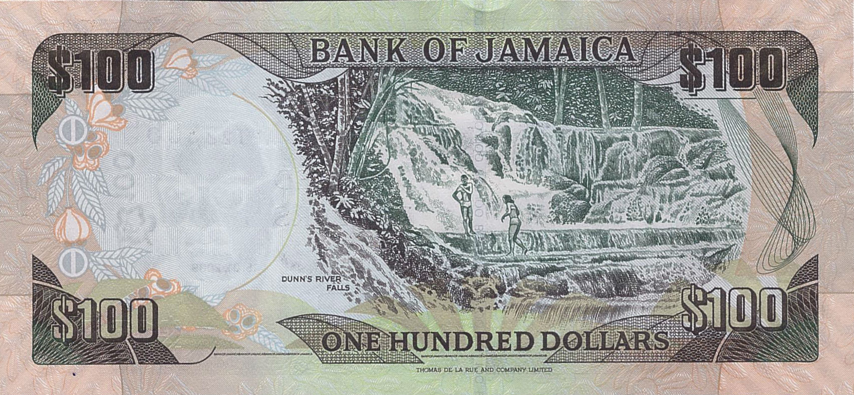 Jamaica 100 2009 UNC P-84/d